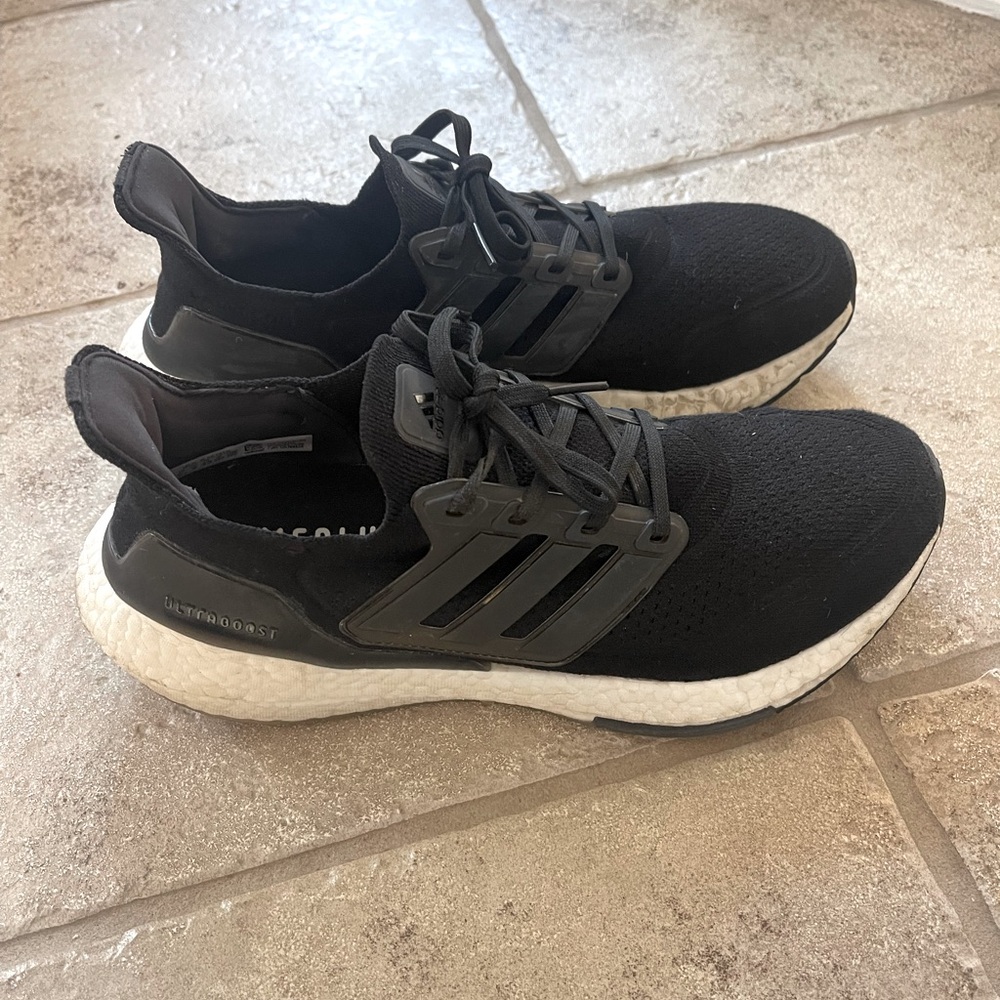 Adidas Ultraboost 21 Black Womens Running Shoes